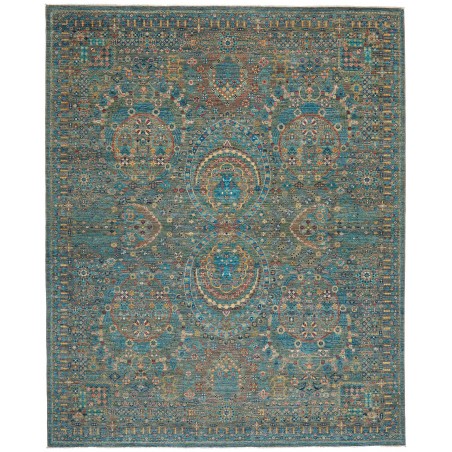 Tappeto Shahi Fine Pakistan azzurro 250x307