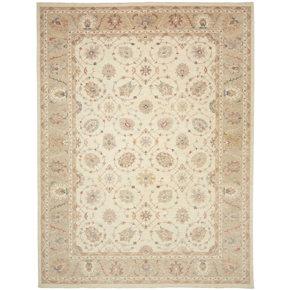 Tappeto Zigler Fine Pakistan beige marrone 297x396 Tappeto Zigler Fine Pakistan beige marrone 297x396