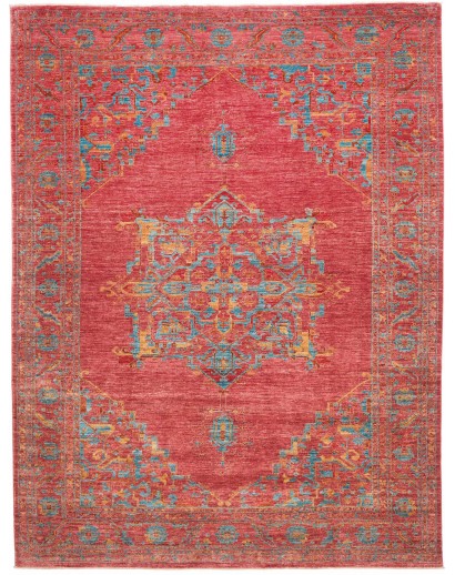 Tappeto Zigler Fine Pakistan rosso bianco 250x331