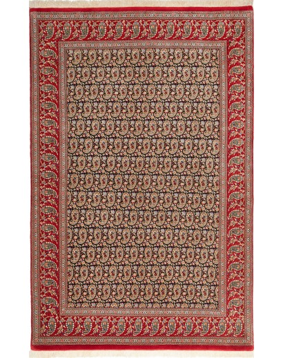 Tappeto Ilaam Persia bianco rosso 133x206
