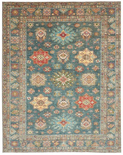 Tappeto Kazak Fine Pakistan bianco 246x303