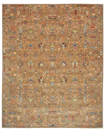 Tappeto Zigler Fine Pakistan arancione bianco 246x302