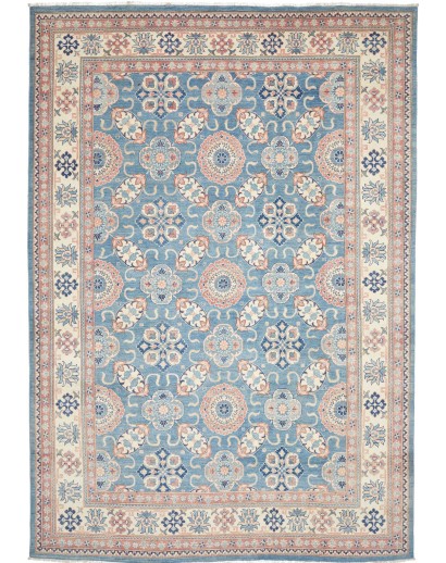 Tappeto Kazak Afghanistan beige bianco 247x350