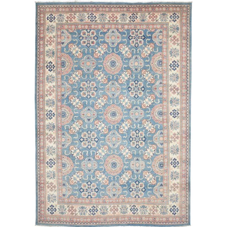 Tappeto Kazak Afghanistan beige bianco 247x350