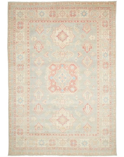 Tappeto Kazak Afghanistan bianco 248x358