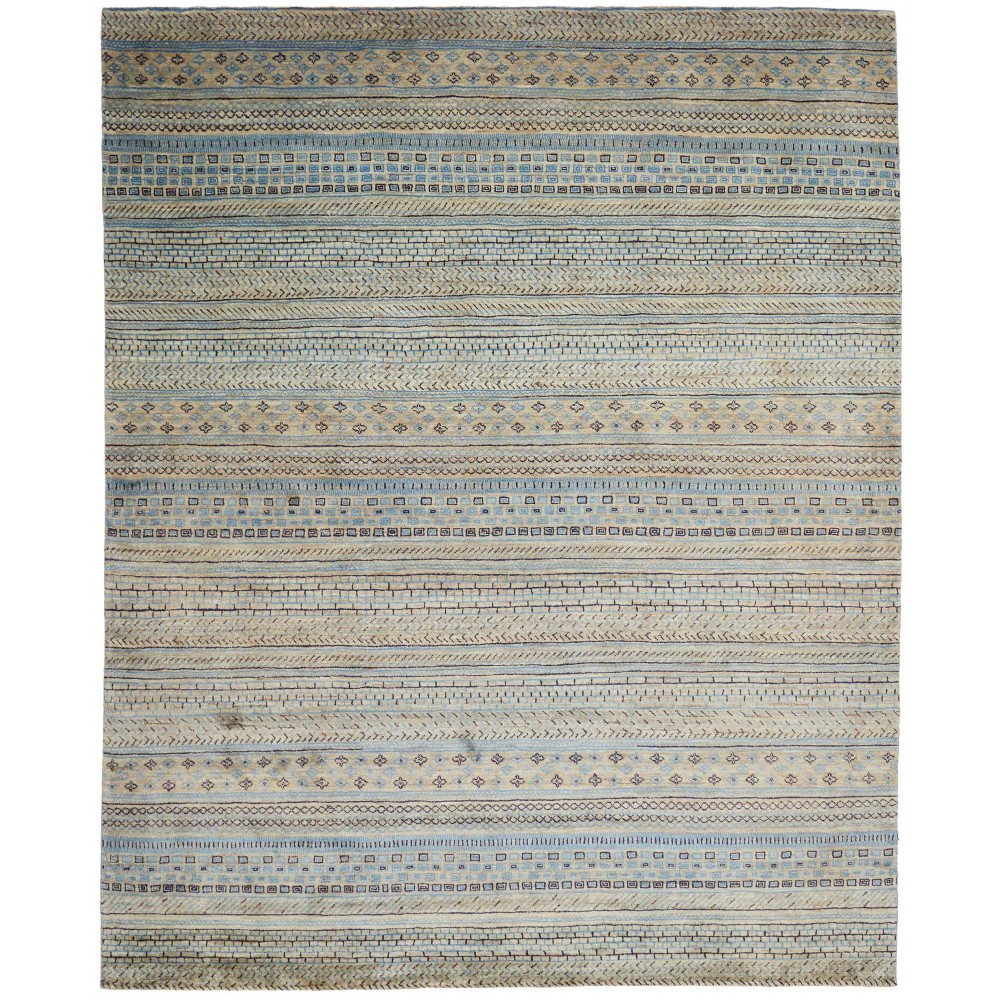 Tappeto Royal Gabbeh Pakistan azzurro beige 246x303 Tappeto Royal Gabbeh Pakistan azzurro beige 246x303
