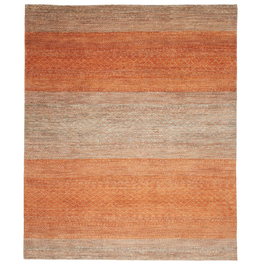 Tappeto Royal Gabbeh Pakistan arancione marrone 240x292 Tappeto Royal Gabbeh Pakistan arancione marrone 240x292