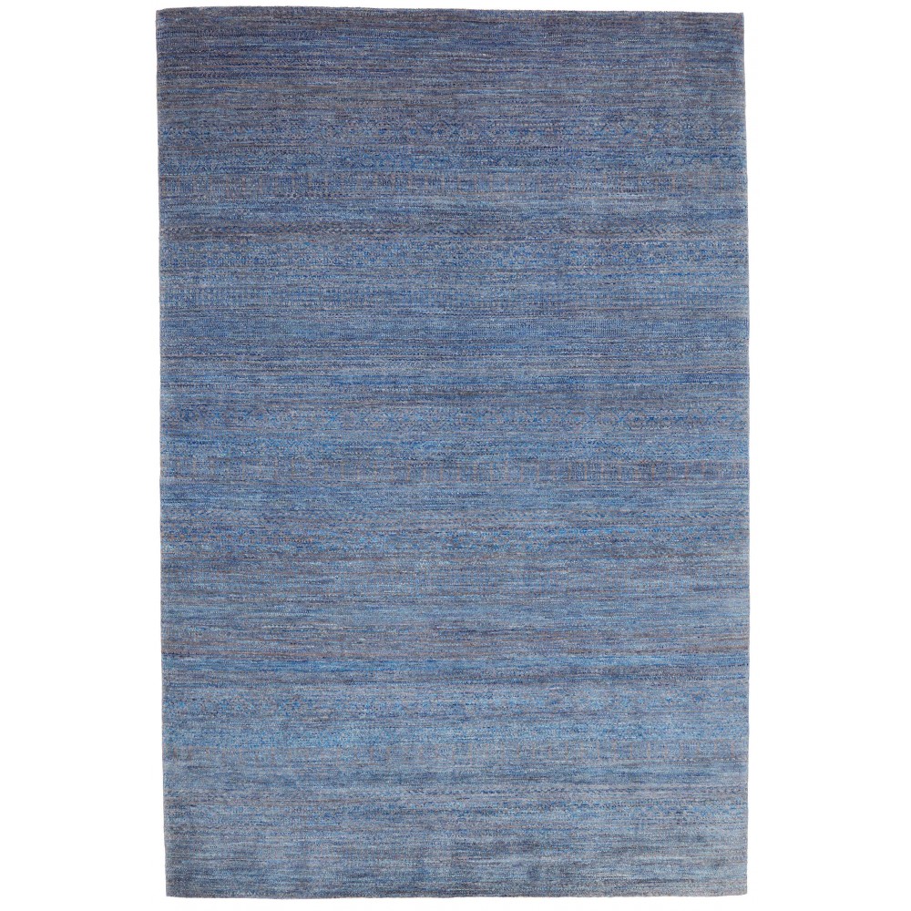 Tappeto Royal Gabbeh Pakistan grigio azzurro 199x302 Tappeto Royal Gabbeh Pakistan grigio azzurro 199x302