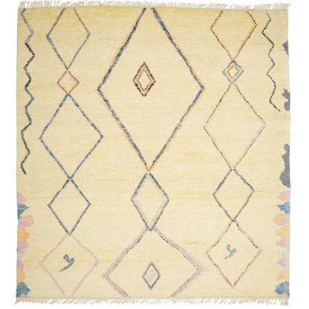 Tappeto Gabbeh Marrakech Pakistan giallo 235x252
