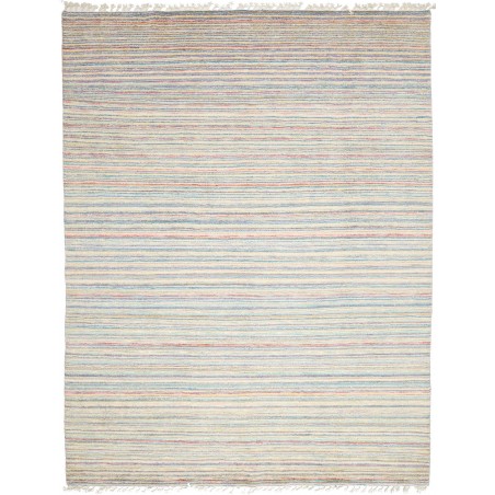 Tappeto Gabbeh Marrakech Pakistan bianco azzurro 240x311