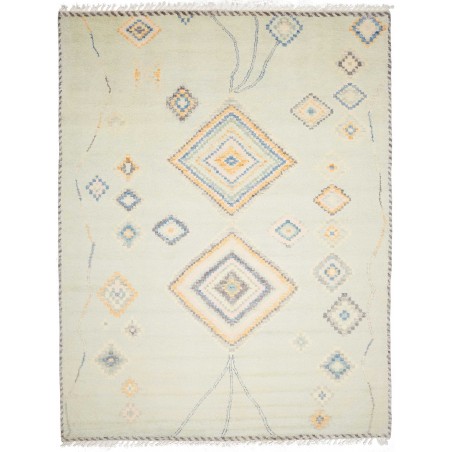 Tappeto Gabbeh Marrakech Pakistan bianco 245x315