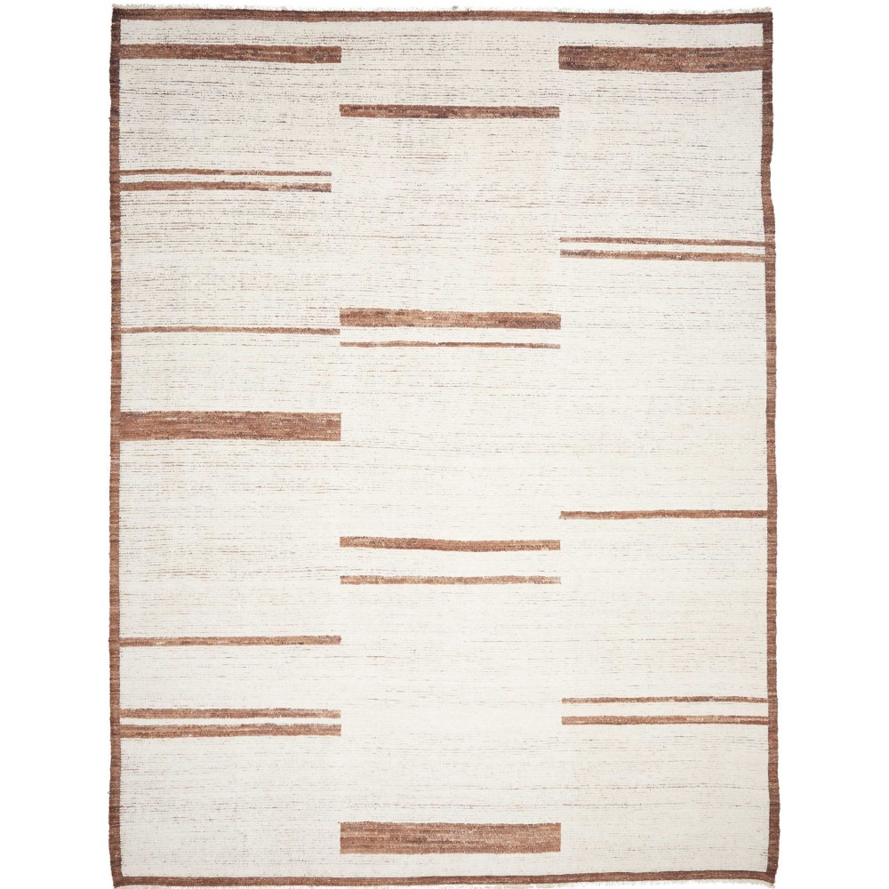 Tappeto Gabbeh Marrakech Pakistan bianco azzurro 281x370 Tappeto Gabbeh Marrakech Pakistan bianco azzurro 281x370