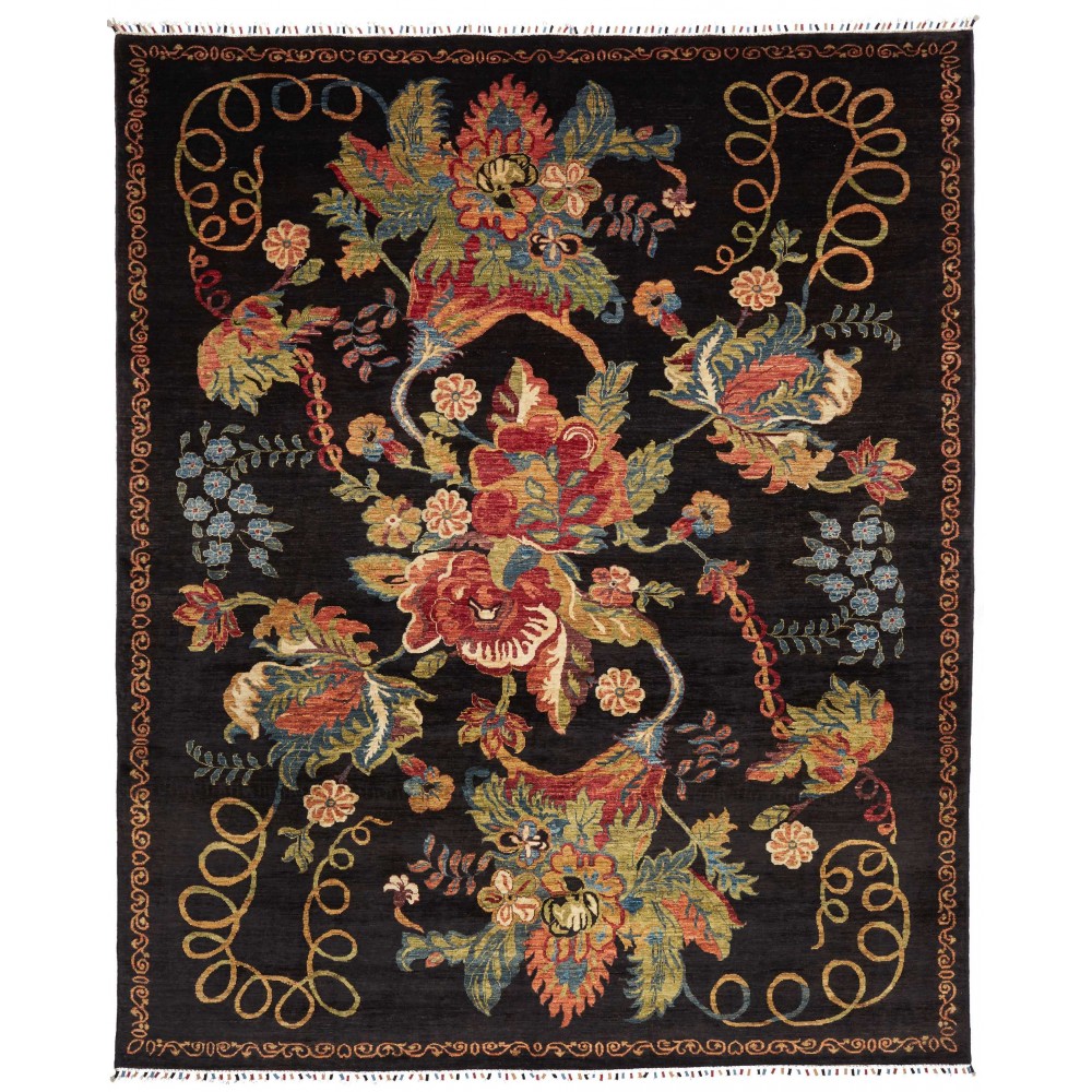 Tappeto Zigler Fine Pakistan marrone arancione 245x295 Tappeto Zigler Fine Pakistan marrone arancione 245x295
