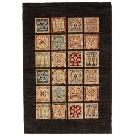 Tappeto Bakhteari Pakistan marrone 123x186