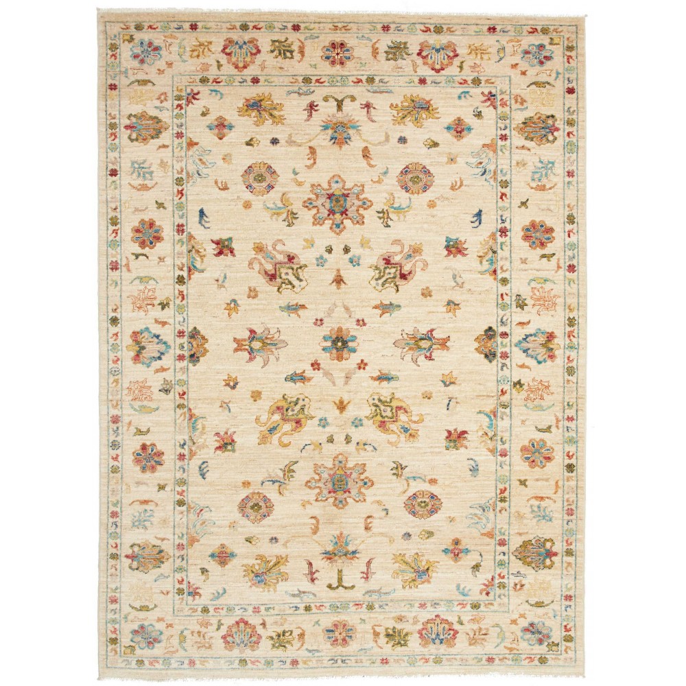 Tappeto Zigler Fine Pakistan giallo marrone 151x205 Tappeto Zigler Fine Pakistan giallo marrone 151x205