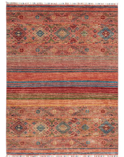 Tappeto Rubin Pakistan rosso grigio 148x199