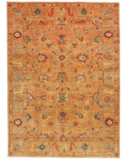 Tappeto Zigler Fine Pakistan arancione grigio 149x206