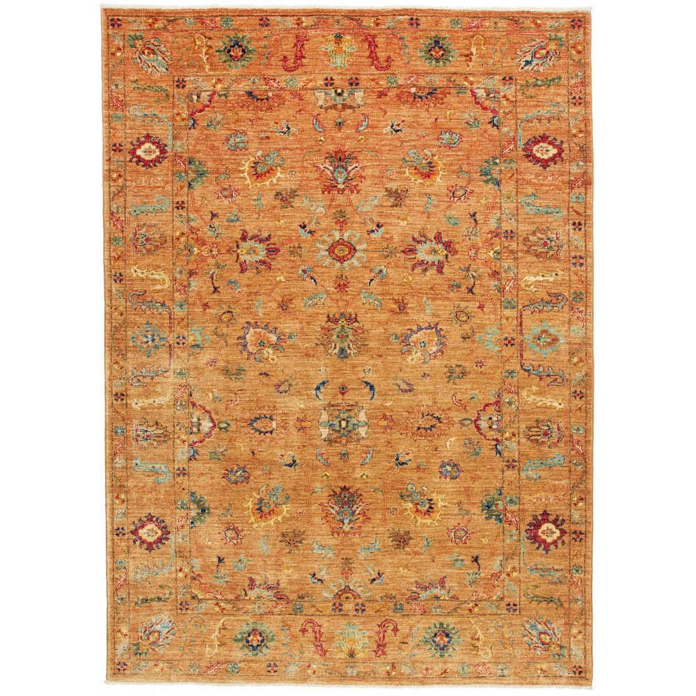 Tappeto Zigler Fine Pakistan arancione grigio 149x206 Tappeto Zigler Fine Pakistan arancione grigio 149x206
