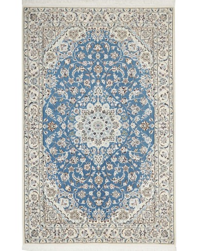 Tappeto Nain 9La Persia bianco grigio 140x220
