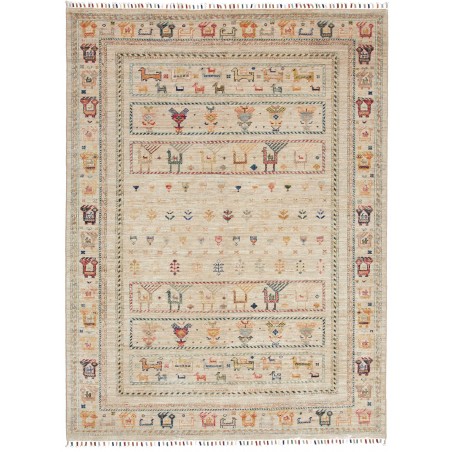 Tappeto Rubin Pakistan marrone grigio 151x200