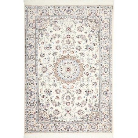 Tappeto Nain 9La Persia bianco verde 138x198