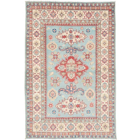 Tappeto Kazak Afghanistan beige bianco 121x186