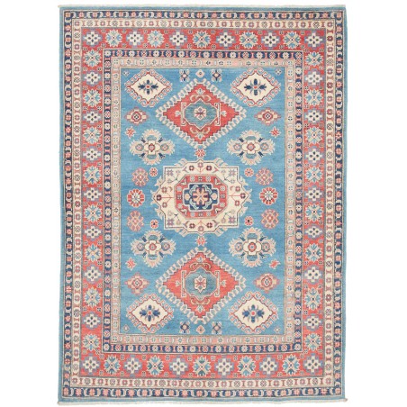Tappeto Kazak Afghanistan beige blu 145x204