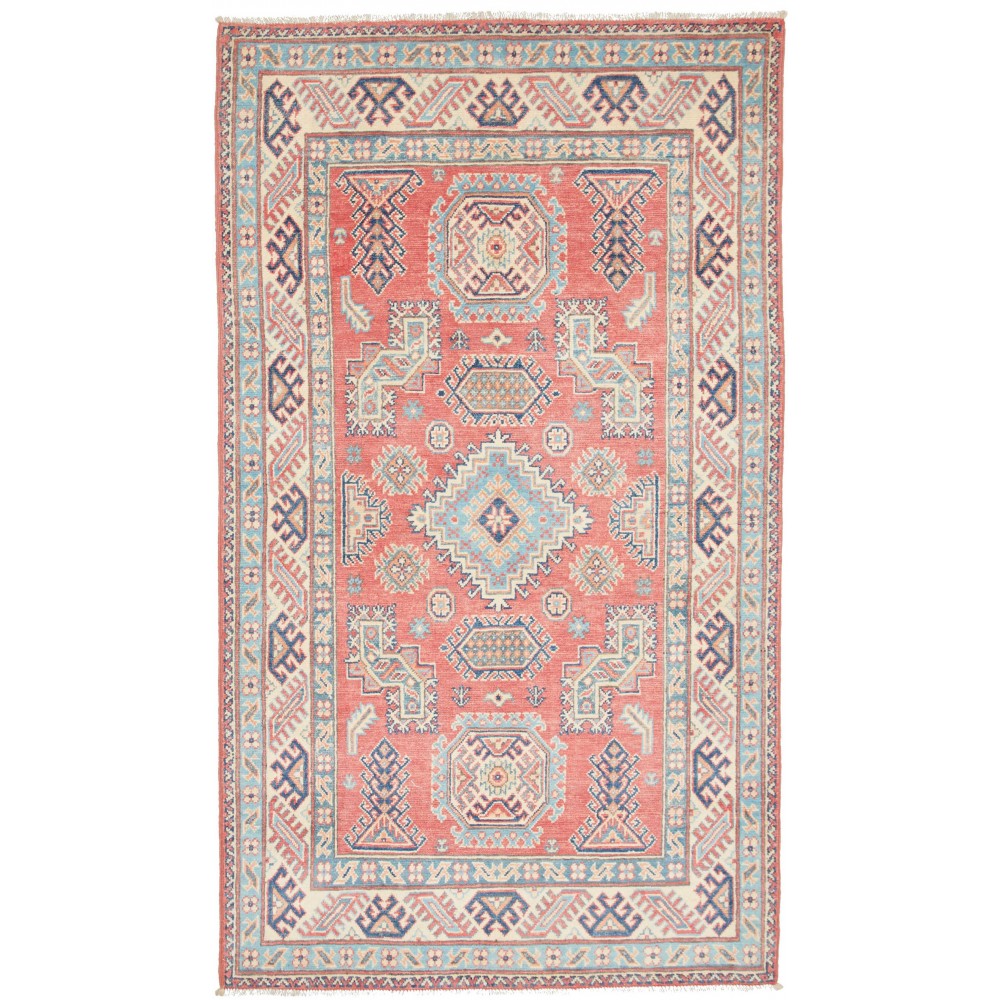 Tappeto Kazak Afghanistan marrone 116x202 Tappeto Kazak Afghanistan marrone 116x202