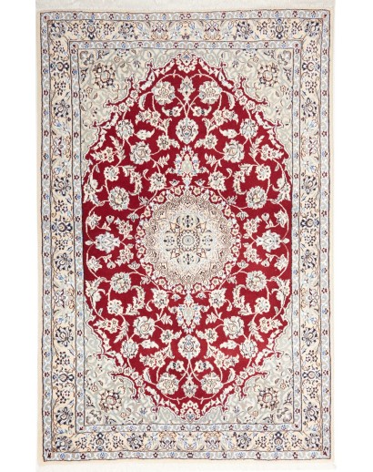 Tappeto Nain 9La Persia bianco marrone 130x200