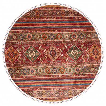 Tappeto Samarkand Pakistan marrone arancione 146x146