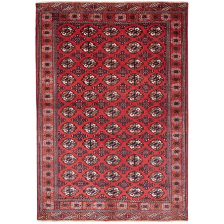 Tappeto Torkaman Persia marrone blu 150x217