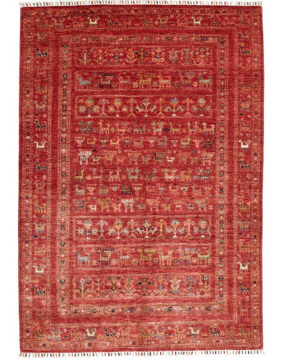 Tappeto Rubin Pakistan marrone giallo 147x210