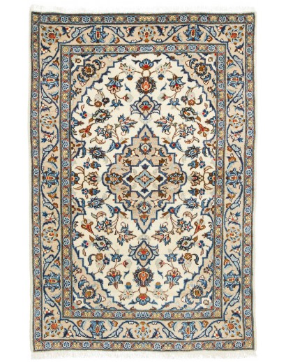 Tappeto Kashan Fine Persia beige grigio 97x145