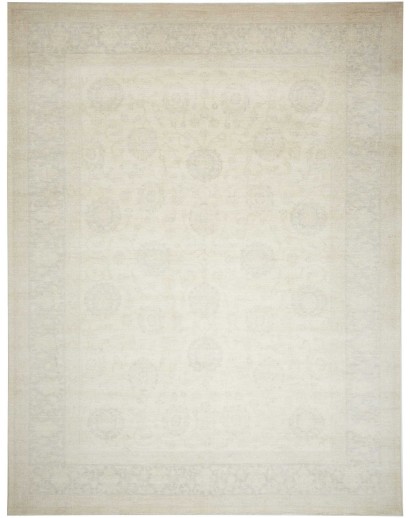 Tappeto Zigler Fine Pakistan bianco azzurro 275x358