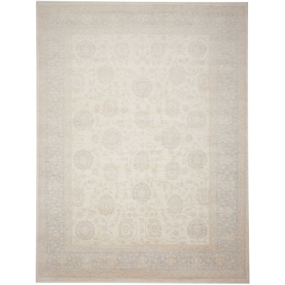 Tappeto Zigler Fine Pakistan bianco beige 274x360 Tappeto Zigler Fine Pakistan bianco beige 274x360