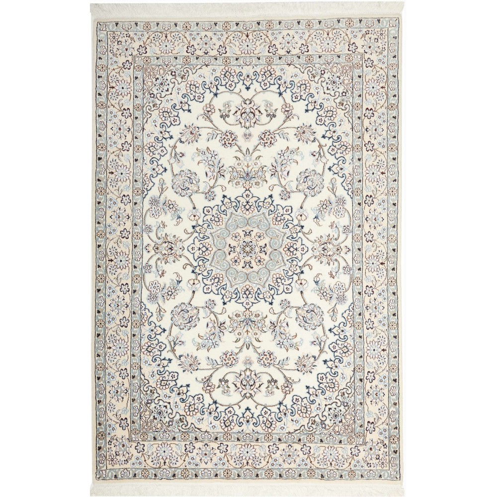 Tappeto Nain 9La Persia bianco 135x205 Tappeto Nain 9La Persia bianco 135x205