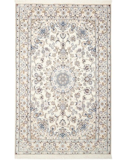 Tappeto Nain 9La Persia bianco grigio 128x202