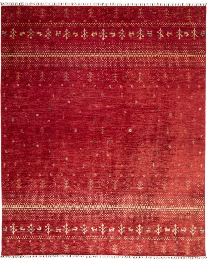 Tappeto Siva Pakistan marrone giallo 248x303