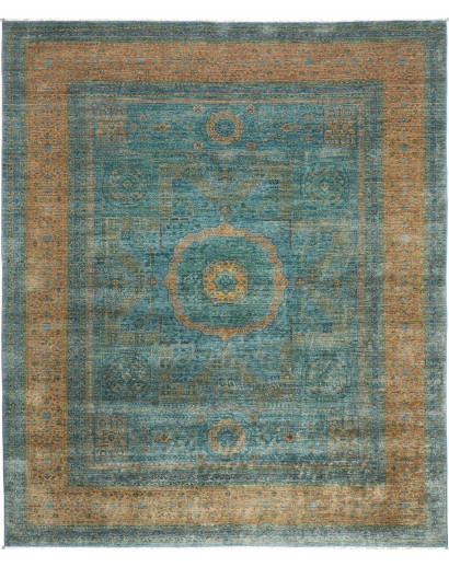 Tappeto Mamlouk Pakistan azzurro 247x300