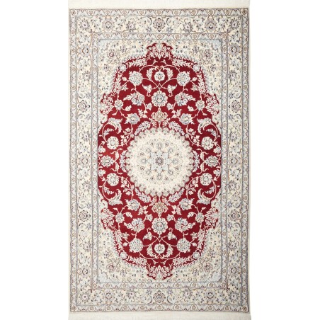 Tappeto Nain 9La Persia bianco marrone 150x256