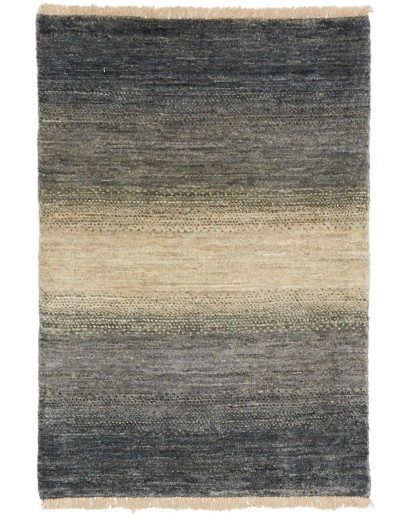 Tappeto Shayan Pakistan azzurro marrone 63x92