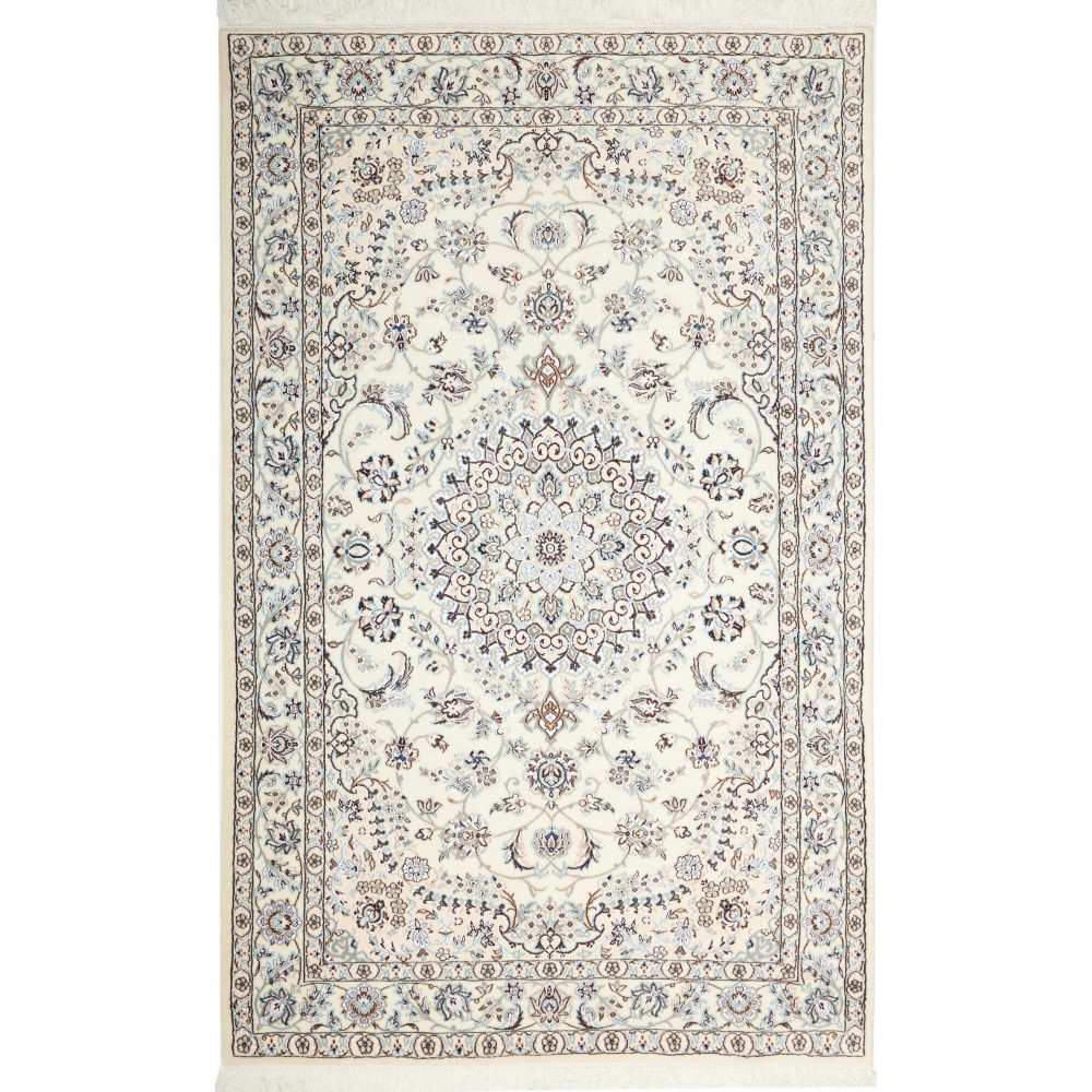 Tappeto Nain 9La Persia bianco 126x200 Tappeto Nain 9La Persia bianco 126x200
