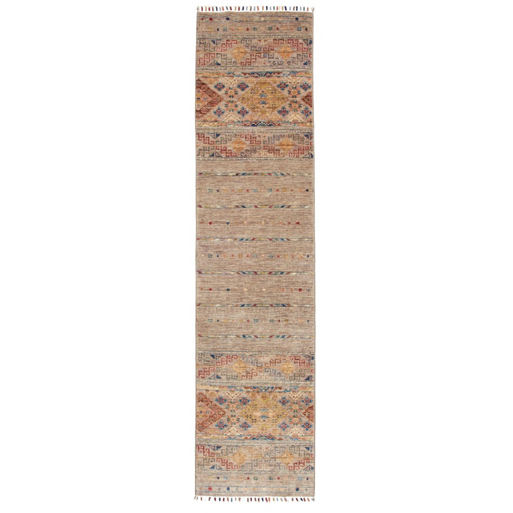 Tappeto Rubin Pakistan marrone 56x226 Tappeto Rubin Pakistan marrone 56x226