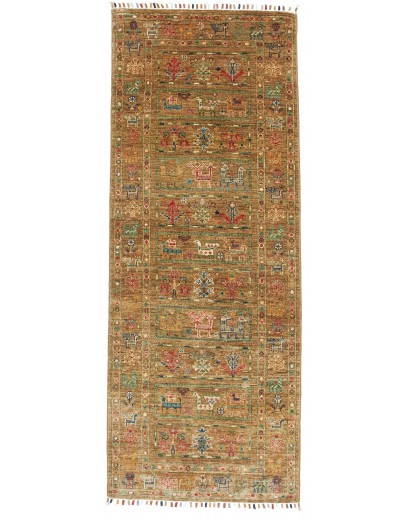 Tappeto Rubin Pakistan arancione marrone 72x187