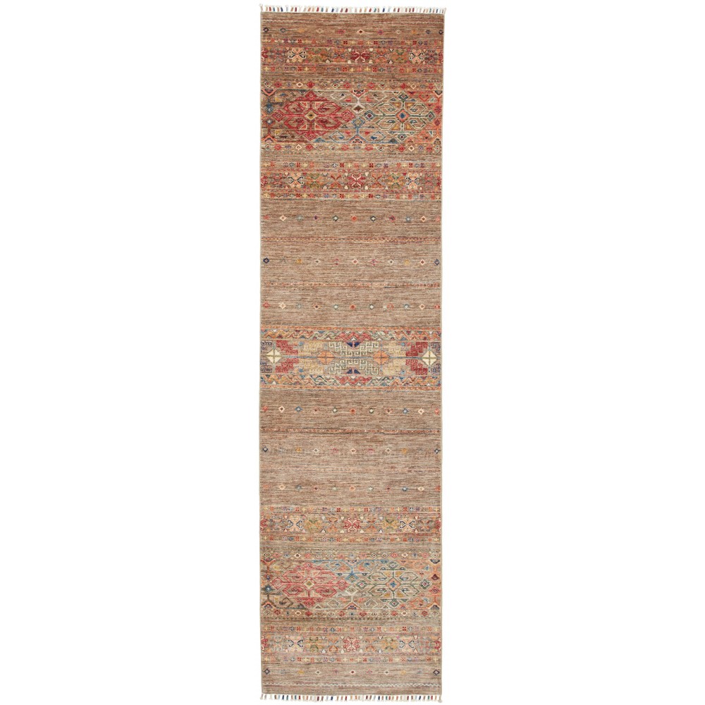 Tappeto Rubin Pakistan marrone 77x297 Tappeto Rubin Pakistan marrone 77x297