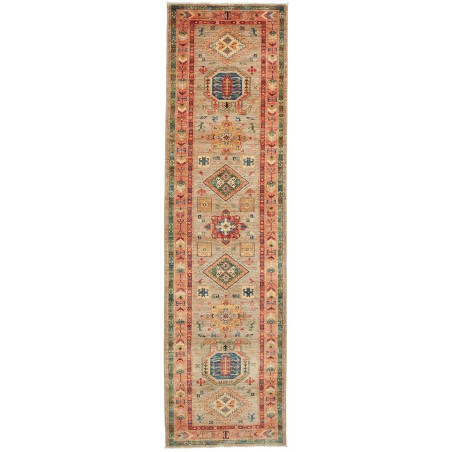 Tappeto Tribal Pakistan marrone 82x300