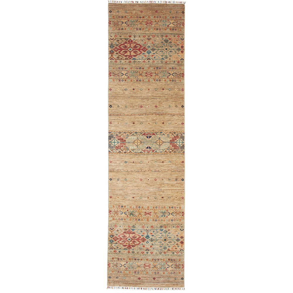 Tappeto Rubin Pakistan marrone 79x303 Tappeto Rubin Pakistan marrone 79x303