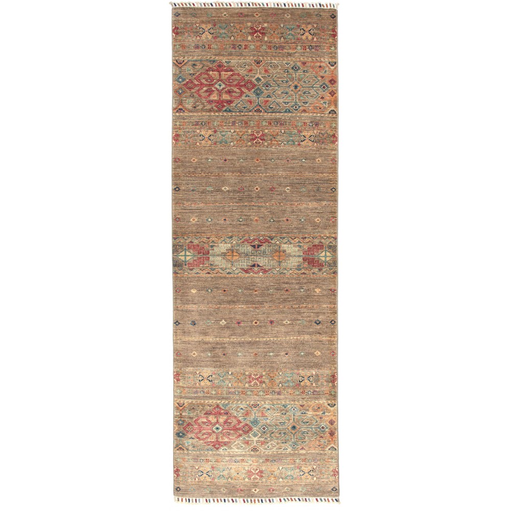 Tappeto Rubin Pakistan marrone grigio 78x245