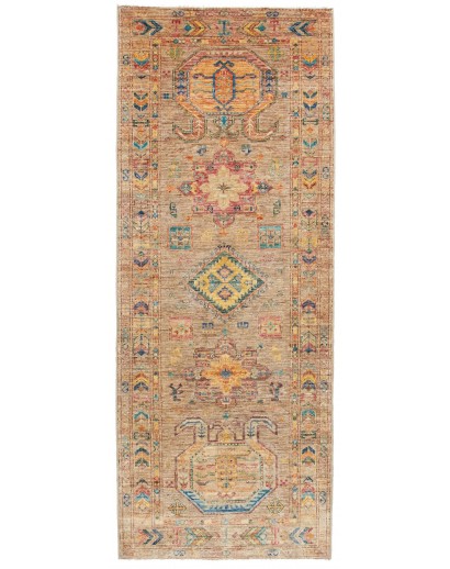 Tappeto Tribal Pakistan marrone 78x198