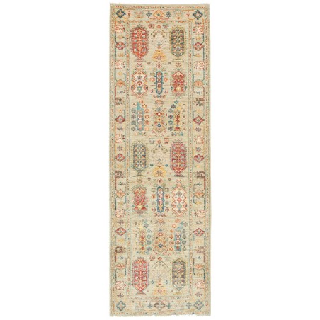 Tappeto Tribal Pakistan marrone beige 80x248